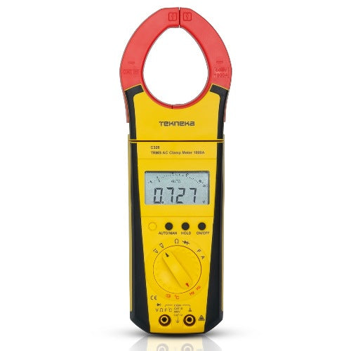 Tekneka C326 TRMS AC Clamp Meter 1000A