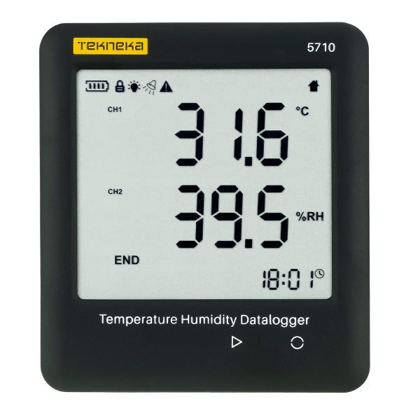 Tekneka 5710 Temperature Humidity Data Logger