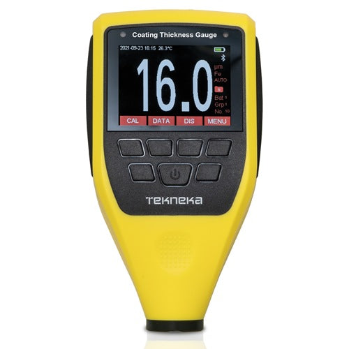 Digital Coating Thickness Gauge - 0-2000µm, Auto Substrate Detection, 1µm Resolution, FE/NFE