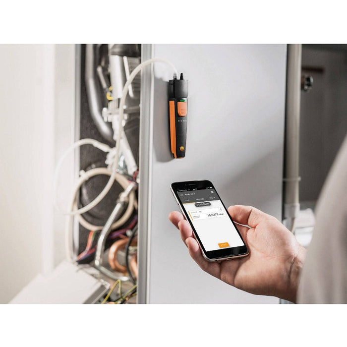 Testo 510i Differential Pressure Measuring Instrument with Smartphone Operation