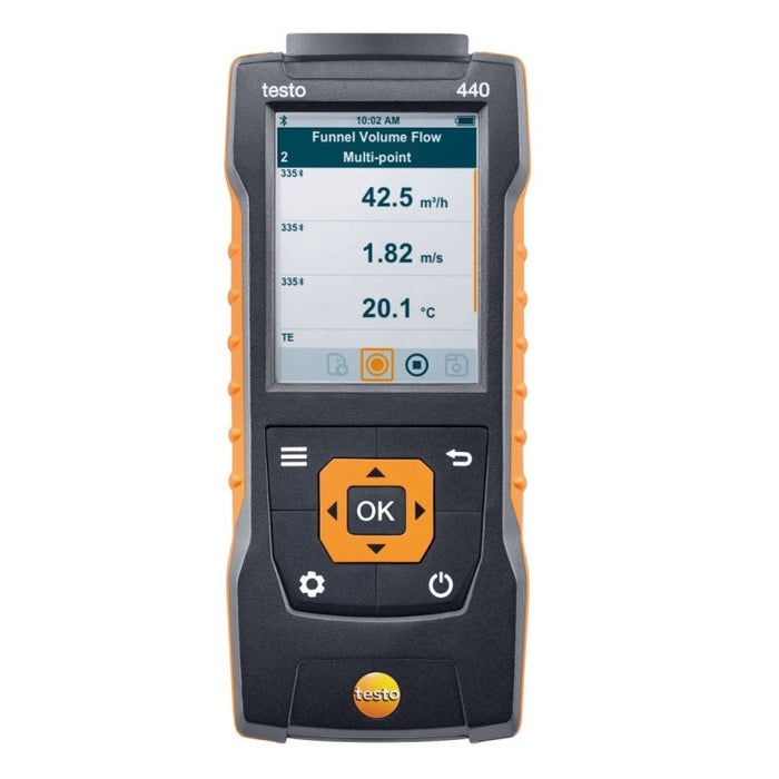 Testo 440 Air Velocity and IAQ Measuring Instrument