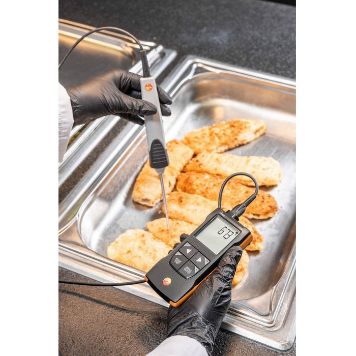 Testo 110 NTC and Pt100 Temperature Measuring Instrument with App Connection