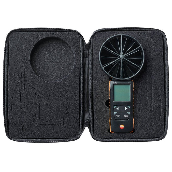 Testo 417 Digital 100mm Vane Anemometer with App Connection