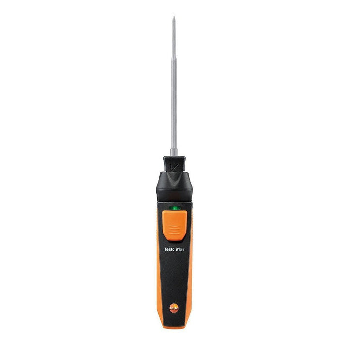 Testo 915i Thermometer With Immersion/Penetration Probe And Smartphone Operation