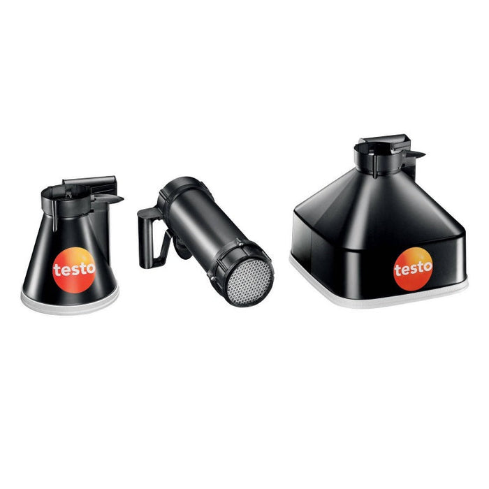 Testo 417 Kit 2 Vane Anemometer with Measuring Funnels and Flow Straightener