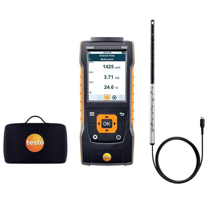 Testo 440  Hot Wire Anemometer