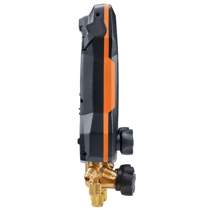 Testo 557s Smart Digital Manifold With Wireless Vacuum, Clamp Temperature Probes, And Hose Filling Set With 4 Hoses