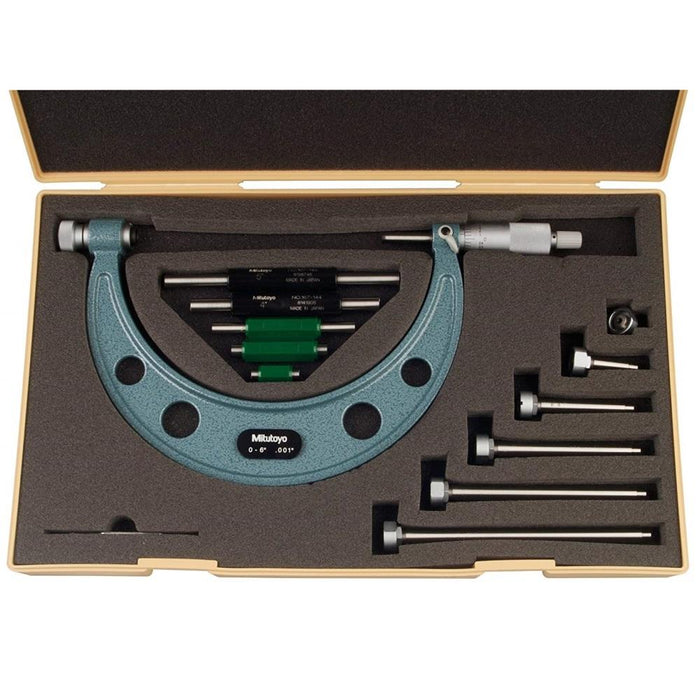 Mitutoyo 104-137 : Outside Micrometer Range 0-6",  0.001"