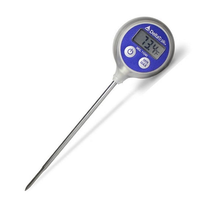 DeltaTrak 11040: FlashCheck® Lollipop Min/Max Thermometer, 105mm (approx 4.1") Probe - Anaum - Test and Measurement