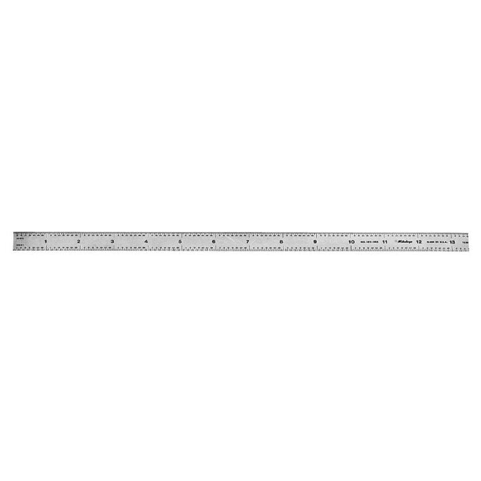 Mitutoyo 182-265 Full-Flexible Steel Rule, Size 24" x 600mm