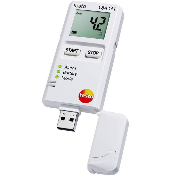 Testo 184-G1 : Vibration, Humidity and Temperature Data Logger