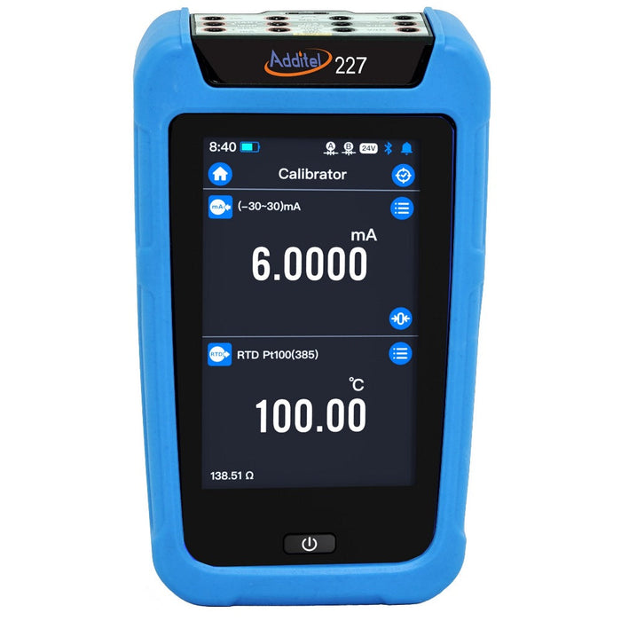 Additel ADT227 : Documenting Multifunction Process Calibrator