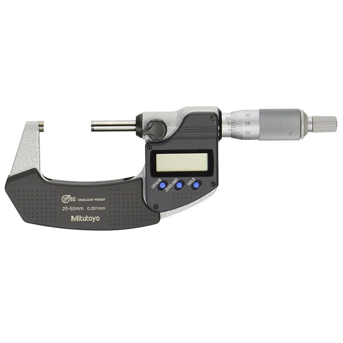 Mitutoyo 293-241-30 : Digimatic Micrometer 25-50mm IP65 Ratchet Stop-No SPC