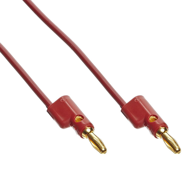 Pomona 2948-48-2 : Banana Plug Patch Cord (Red) 48"