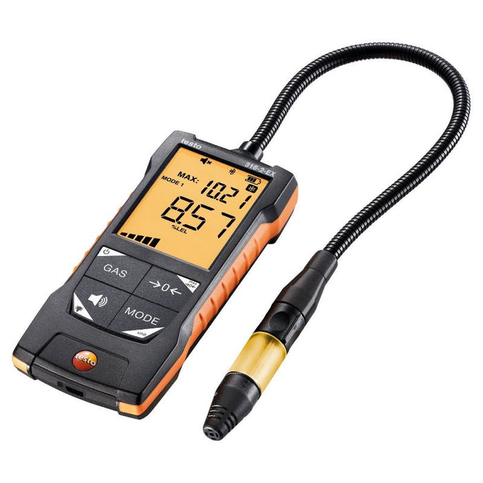 Testo 316-2-EX Multi-Purpose Gas Leak Detector With Explosion Protection (ATEX)