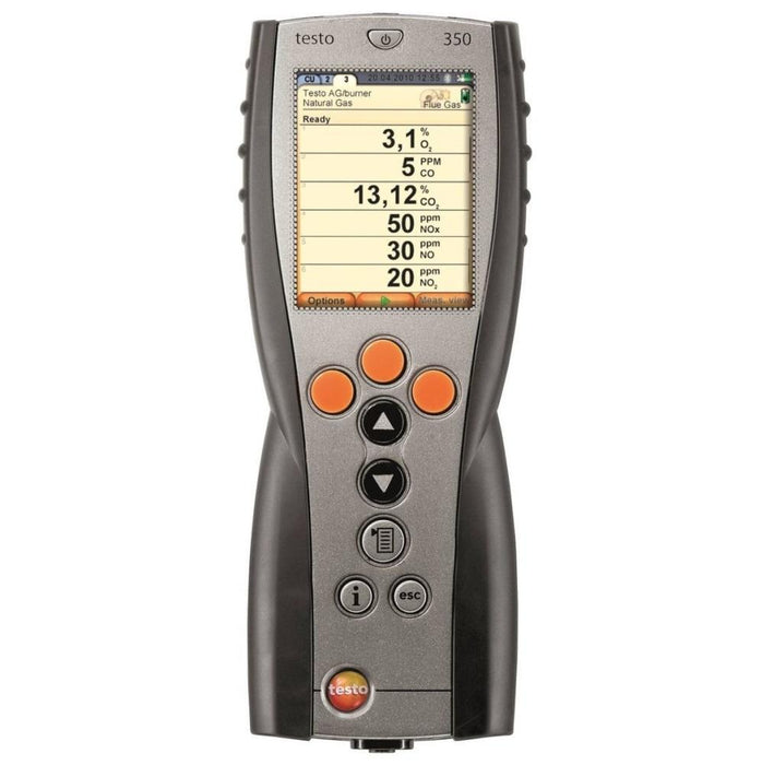 Testo 350 : Control Unit for Exhaust Gas Analysis Systems