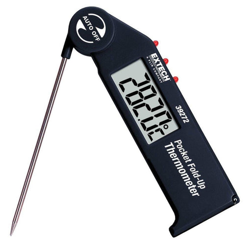 Extech 39272: Pocket Fold up Thermometer with Adjustable Probe - Anaum - Test and Measurement