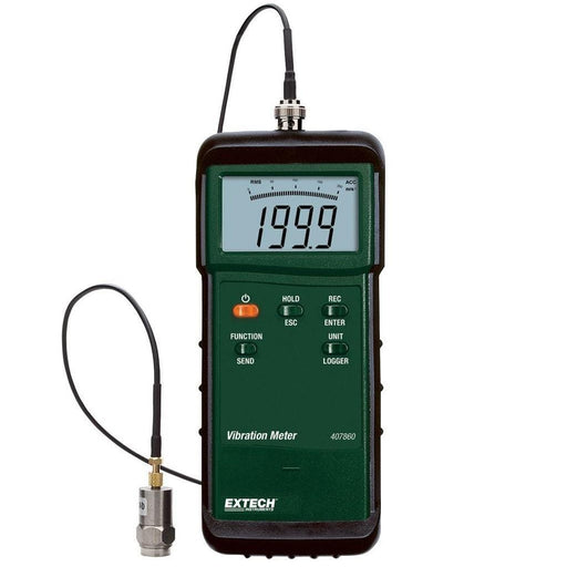 Extech 407860: Heavy Duty Vibration Meter - Anaum - Test and Measurement