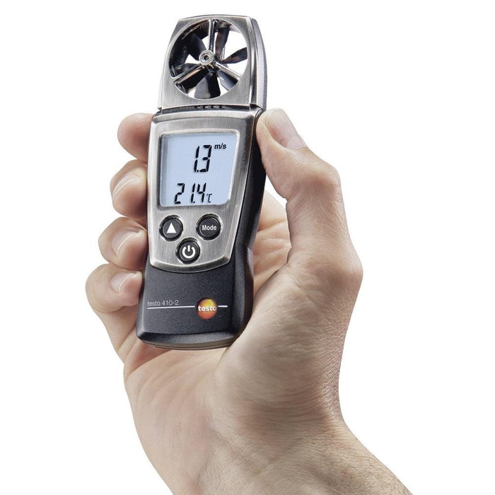 Testo 410-2 : Vane anemometer with Humidity Measurement