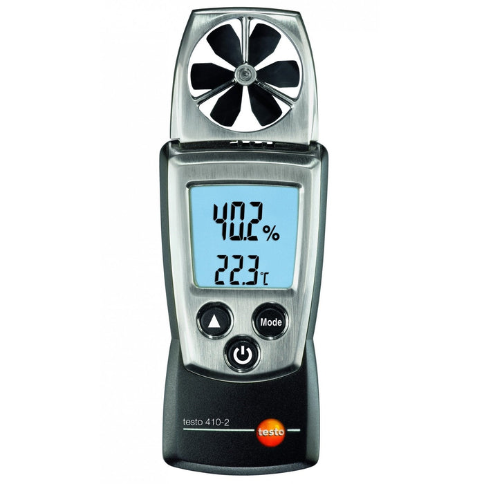 Testo 410-2 : Vane anemometer with Humidity Measurement