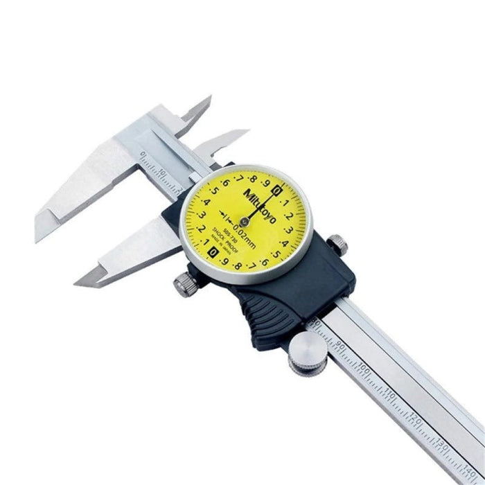 Mitutoyo 505-732 Dial Caliper, Range 0-150mm