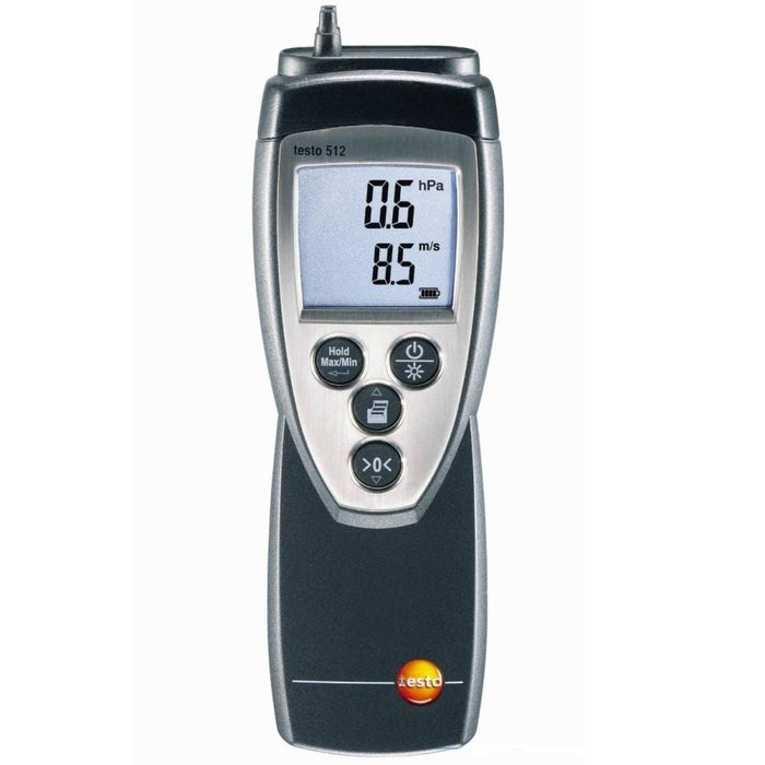 Testo 512 : Differential Pressure Meter - 0 to 200hPa