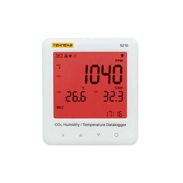 Tekneka 5210 CO2 Humidity Temperature Datalogger