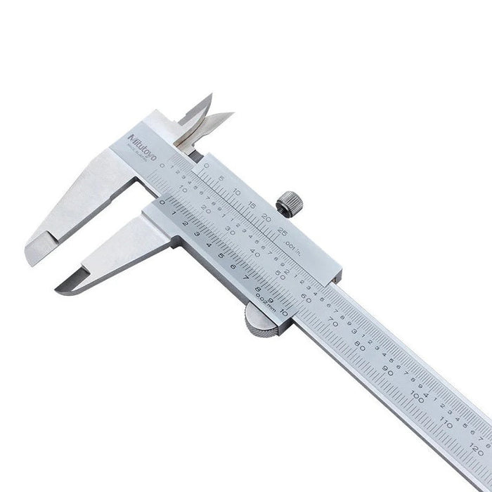 Mitutoyo 530-114 Vernier Caliper, Range 0-200mm/0-8"