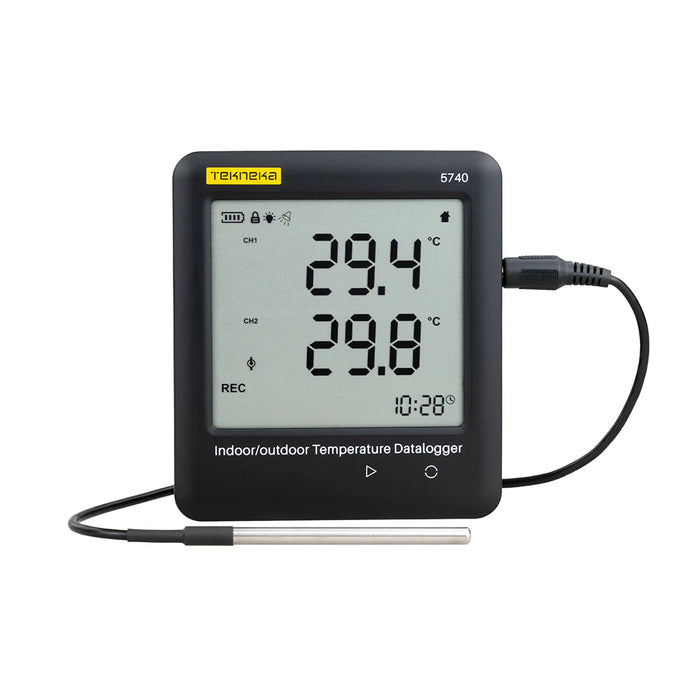 Tekneka 5740 Indoor/Outdoor Temperature Datalogger