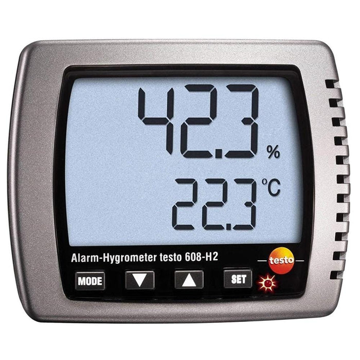 Testo 608-H2 : Thermohygrometer with Alarm