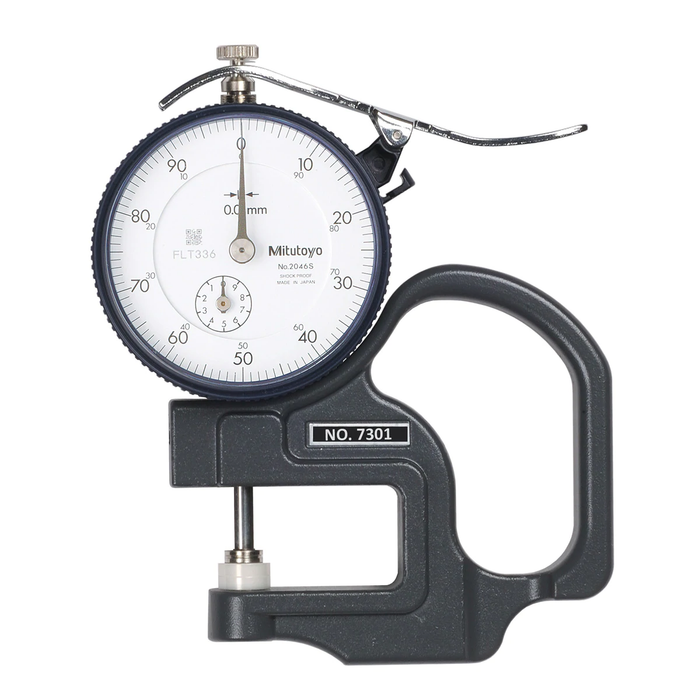 Mitutoyo 7301A  Dial Thickness Gauge, 0-10mm