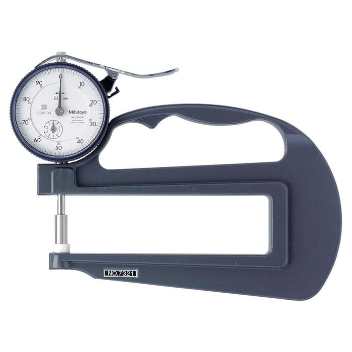 Mitutoyo 7321A  Dial Thickness Gauge, 0-10mm