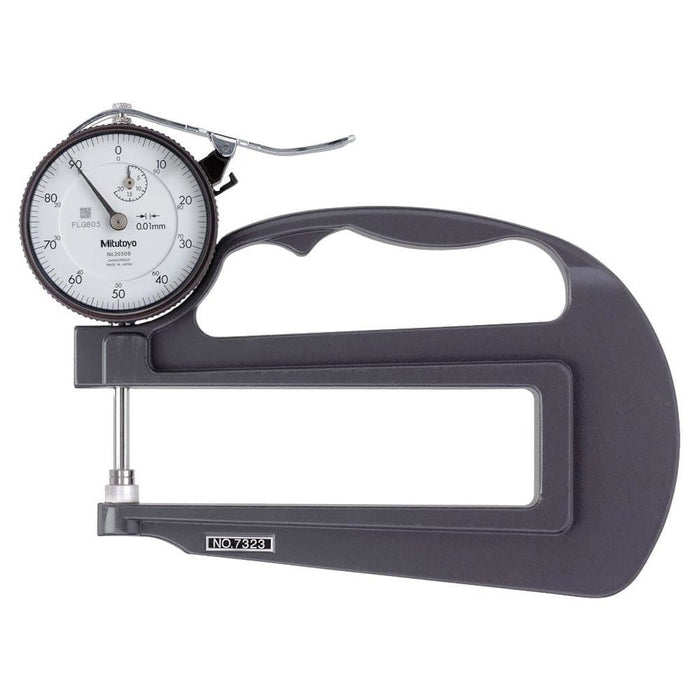 Mitutoyo 7323A Dial Thickness Gauge, 0-20mm