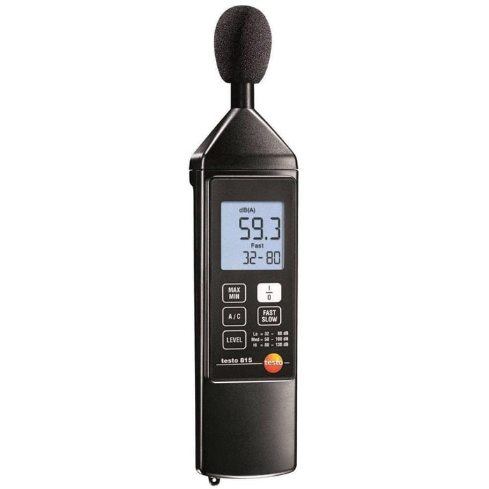 Testo 815 : Sound Level Meter