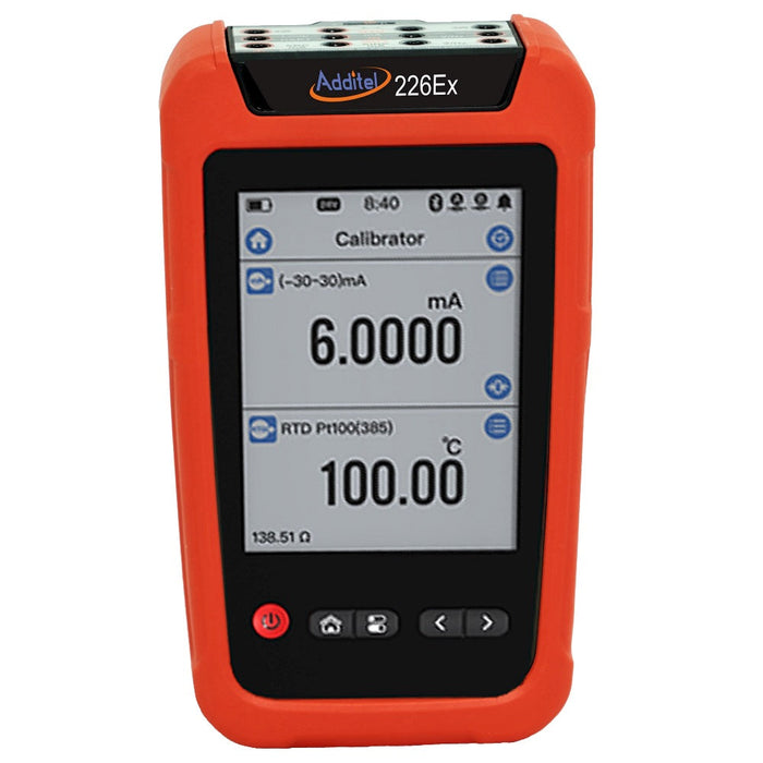 Additel ADT226Ex : Multifunction Process Calibrator (Intrinsically safe)