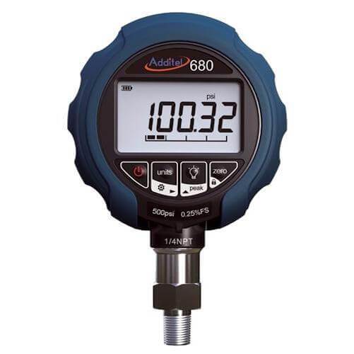 Additel ADT680-GP100: Digital Pressure Gauge - 100psi (7bar) - Anaum - Test and Measurement