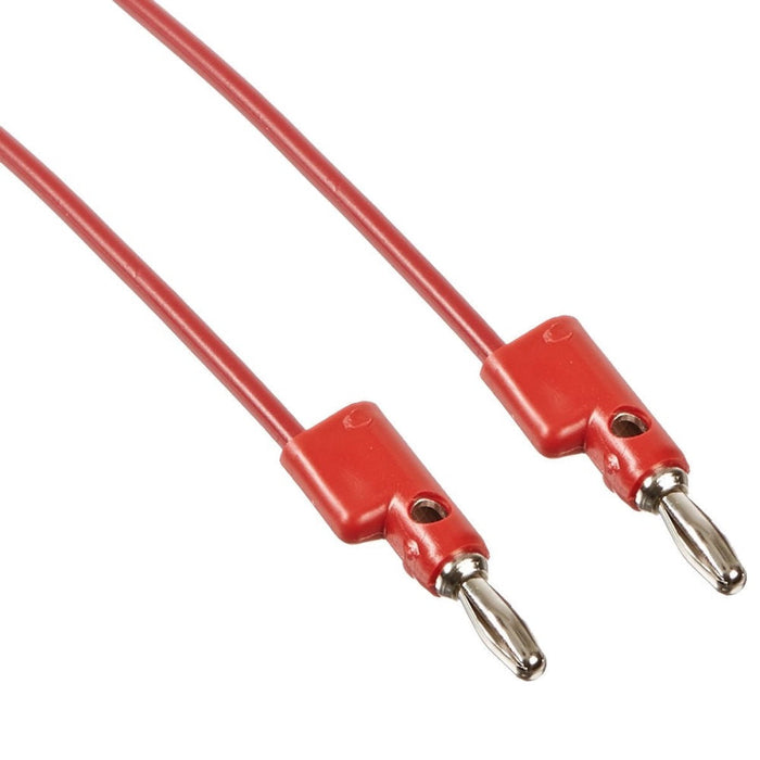 Pomona B-48-2 : Banana Plug Patch Cord (Red) 48"