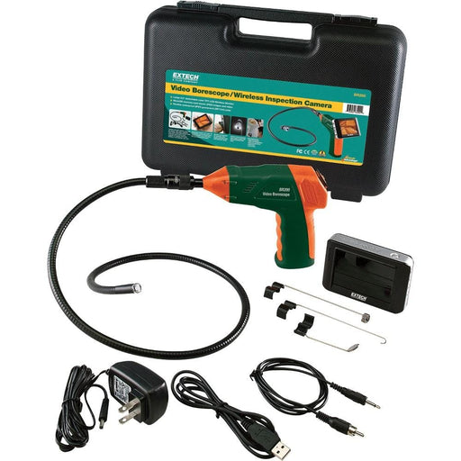 Extech BR250: Video Borescope/Wireless Inspection Camera - Anaum - Test and Measurement