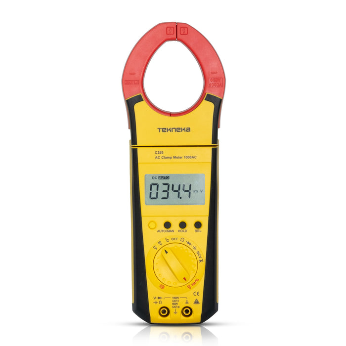 Tekneka C255 AC Clamp Meter 1000A