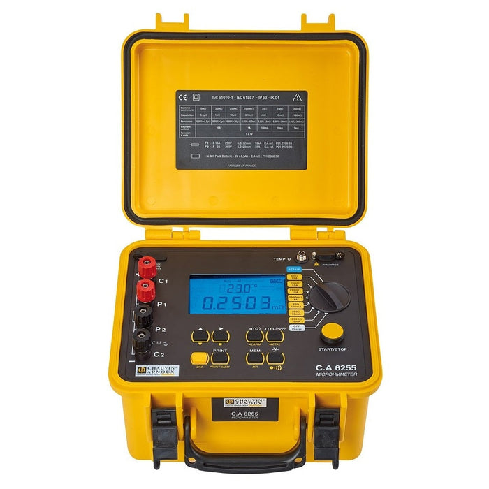 Chauvin Arnoux CA6255 Micro-Ohmmeter