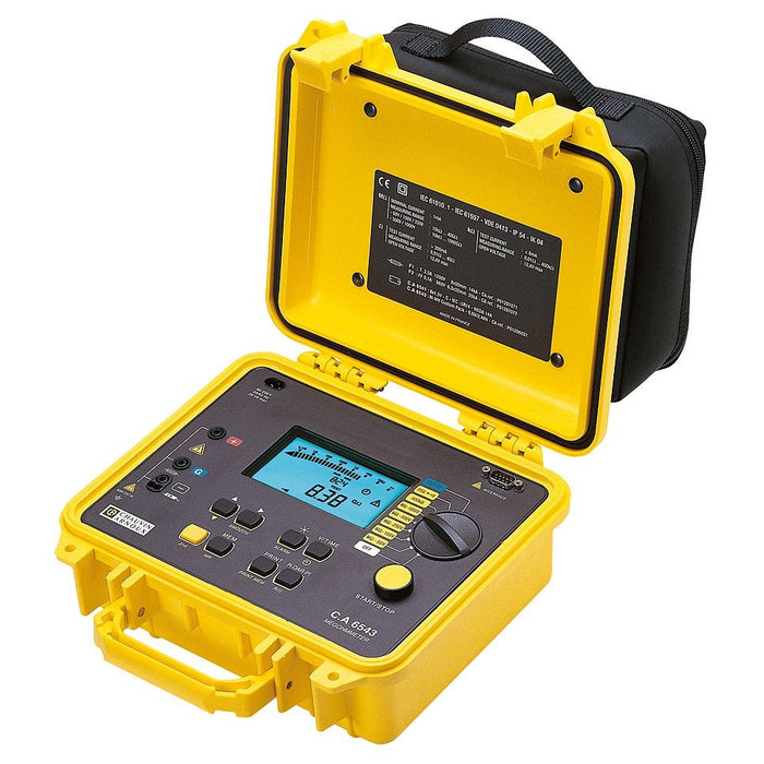 Chauvin Arnoux CA6543 1kV High Performance Insulation Tester