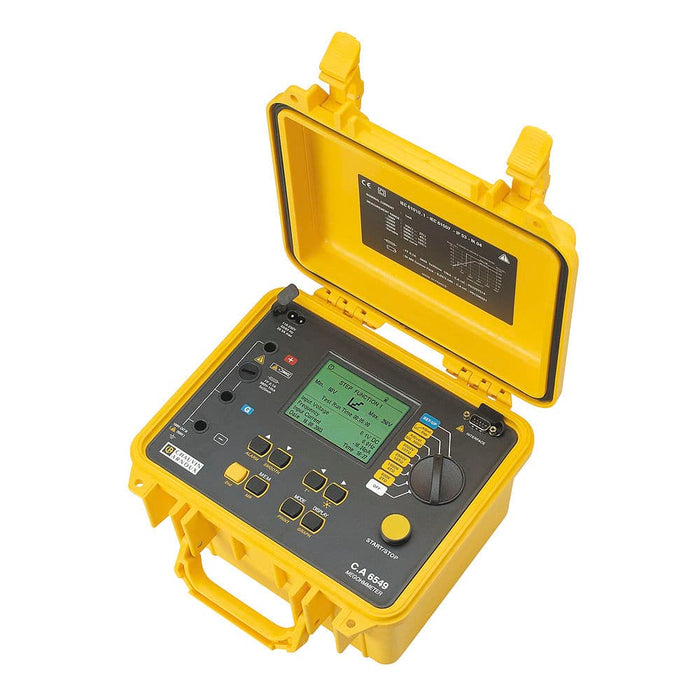 Chauvin Arnoux CA6549 Digital Insulation Tester, 5000V