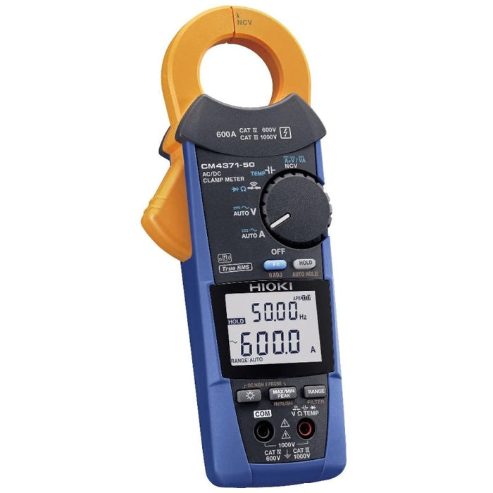 Hioki CM4371-50 600A AC/DC Current Clamp Meter (True RMS)