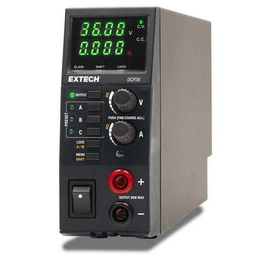 Extech DCP36 : 80W Switching Mode DC Power Supply - Anaum - Test and Measurement