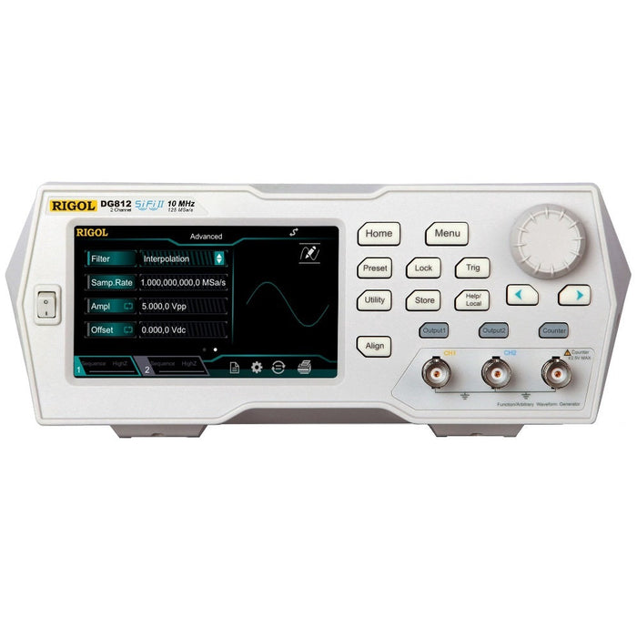 Rigol DG812 : 10MHz Arbitrary Waveform Generator with SiFi II Technology