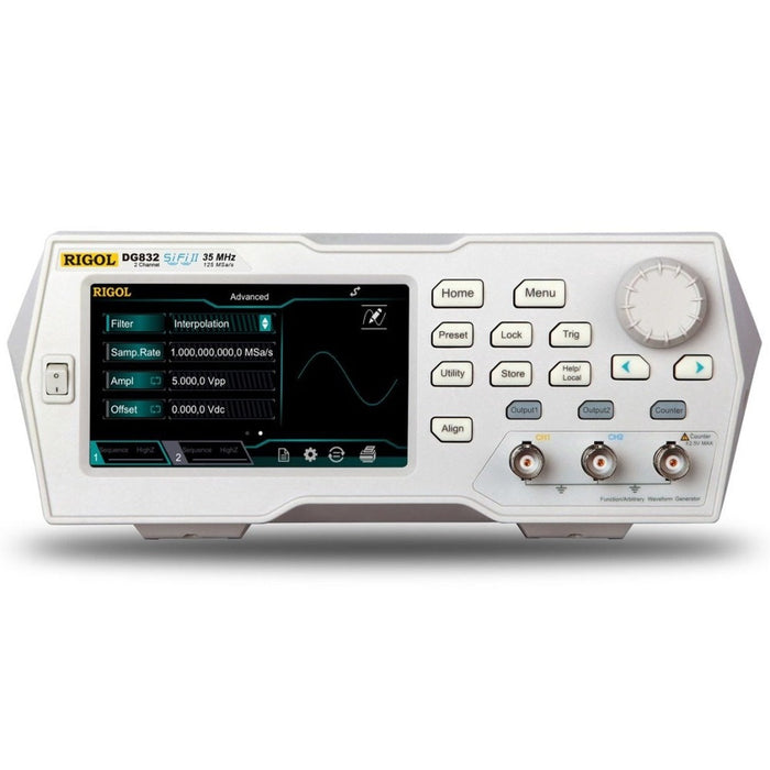 Rigol DG832 : 35MHz Arbitrary Waveform Generator with SiFi II Technology