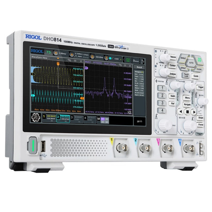 Rigol DHO814 100MHz, 4 Channel Digital Oscilloscope
