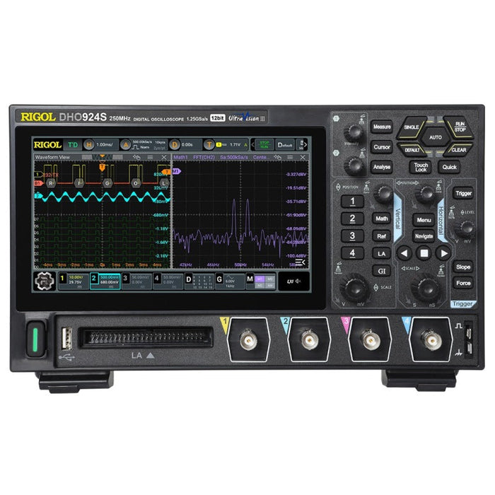 Rigol DHO914S 125MHz, 4 Channel Digital Oscilloscope