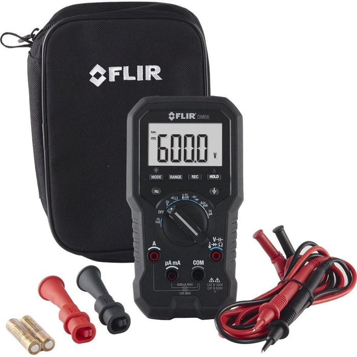 FLIR DM66 : TRMS Multimeter with VFD Mode