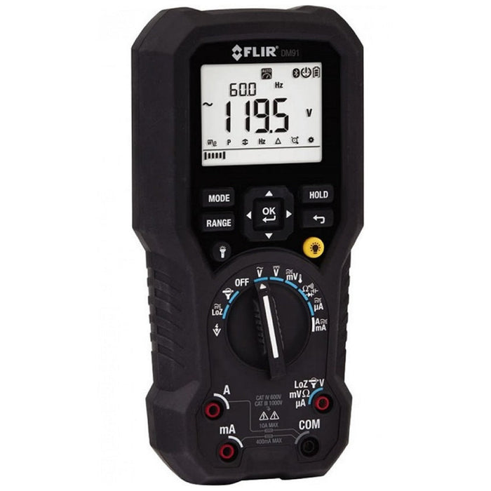 FLIR DM91: TRMS Multimeter with Datalogging (Wireless)